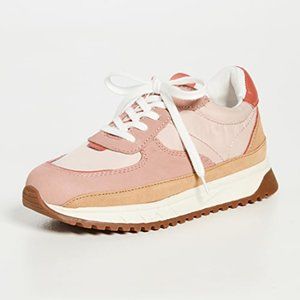 Dusty Blush Multi Kickoff Trainer Sneakers | Madewell